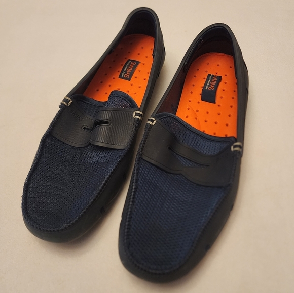 Swims Other - Swims Navy Blue Penny Loafers